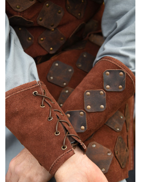 Bracciale medievale in pelle modello...