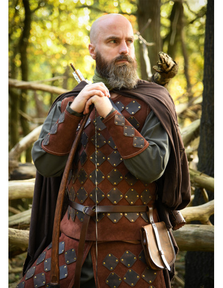 Bracciale medievale in pelle modello...