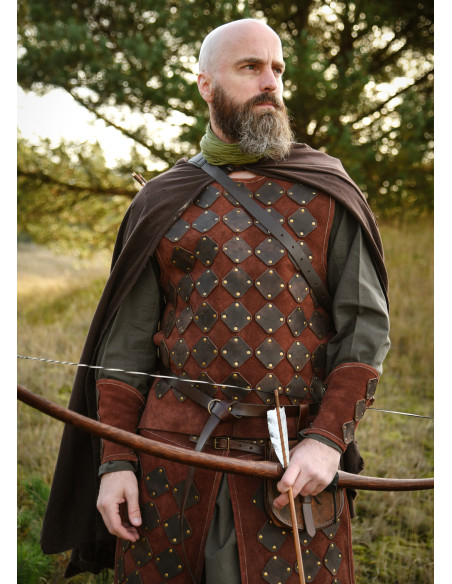 Bracciale medievale in pelle modello...