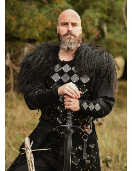 Bracciale medievale in pelle modello...