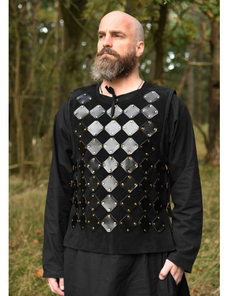 Pettorale medievale in pelle modello...