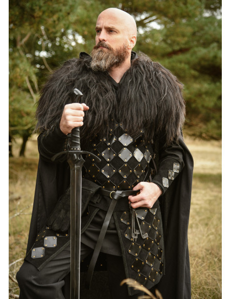 Pettorale medievale in pelle modello...
