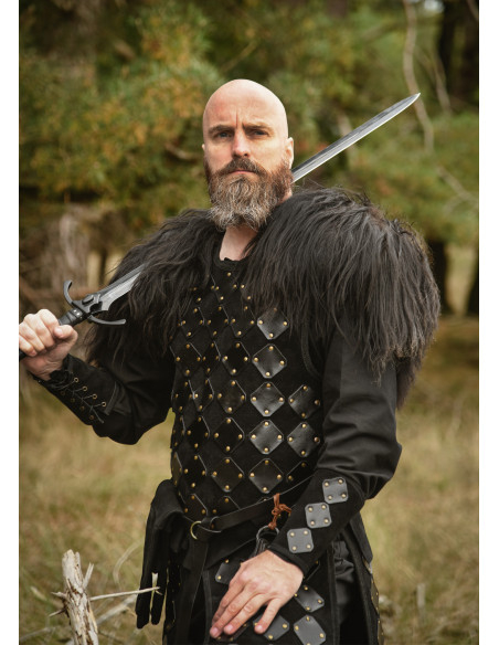 Pettorale medievale in pelle modello...