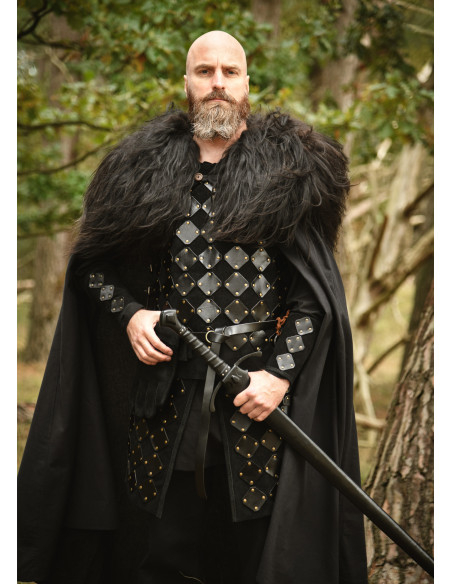 Pettorale medievale in pelle modello...