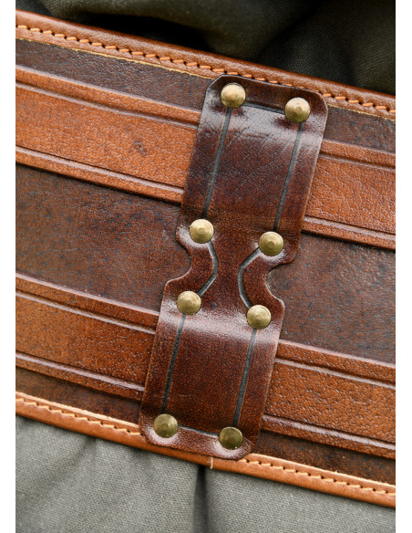 Cintura medieval doppia in cuoio...