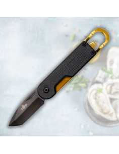 Coltello marca Third apriostre manico in alluminio (15,5 cm)