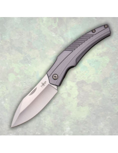 Coltello marca Third manico in alluminio (17,6 cm)