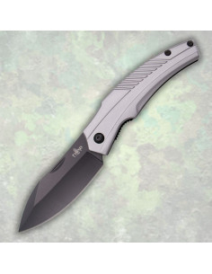 Coltello marca Third manico alluminio (17,6 cm)