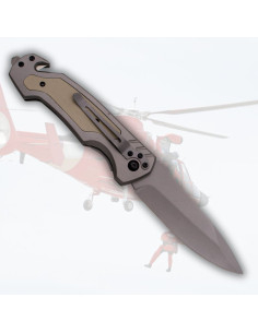 Coltello di soccorso Tramuntana Knives, deserto (22,8 cm.) 2