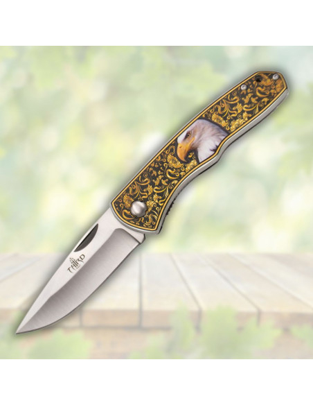 Coltello da campo Third decorato con...