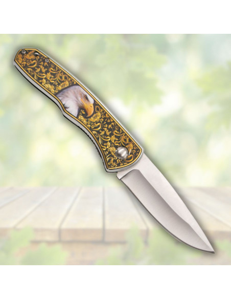 Coltello da campo Third decorato con...