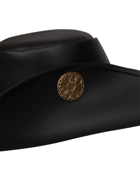 Cappello medievale in cuoio modello...