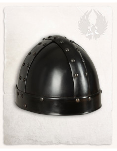 Casco tipo Spangenhelm acciaio modello Thorsten, finitura... 2