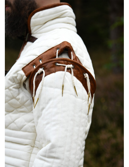 Gambesone medievale con maniche...