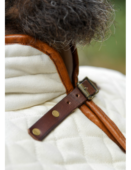 Gambesone medievale con maniche...