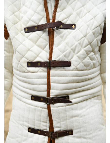 Gambesone medievale con maniche...