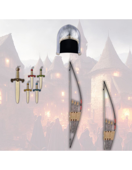 Pacchetto bambino Arciere medievale:...