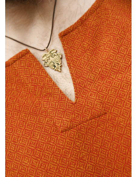 Tunica lunga vichinga in lana, colore...