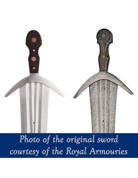 Spada Italiana Cinquedea, secolo XVI