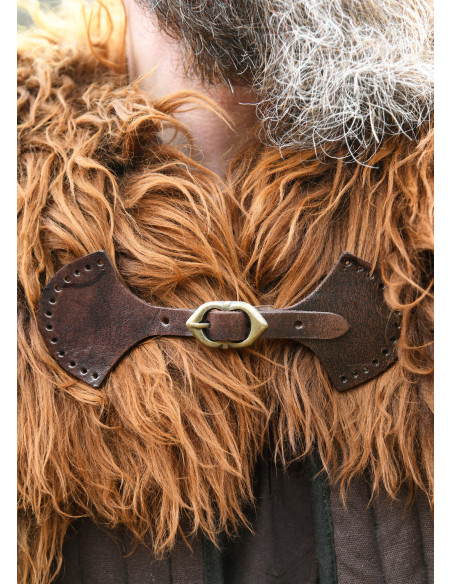 Chiusura del colletto con fibbia,...