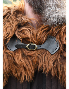 Chiusura del collo con fibbia, colore nero 2