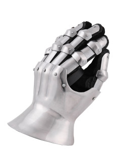 Guanti medievali del XIV secolo. clessidra