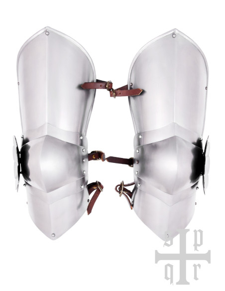 Proteggitori medievali in acciaio per...