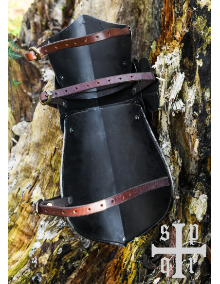 Proteggitori medievali in acciaio per...