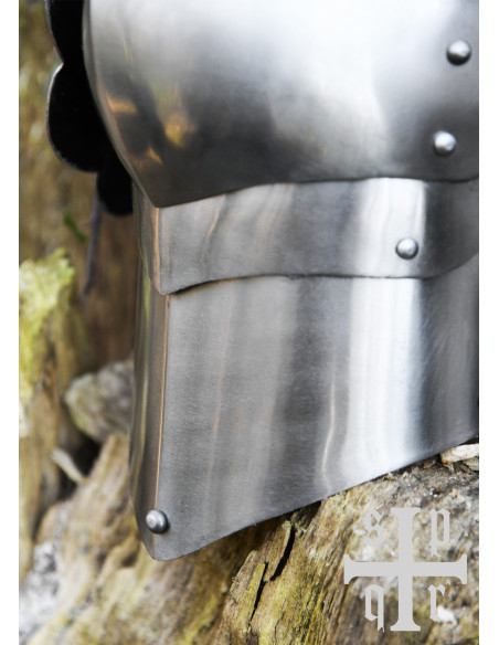 Proteggitori medievali in acciaio per...