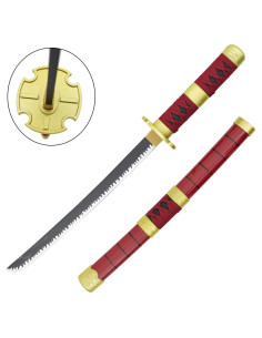 Katana in miniatura di bambù Sandai Kitetsu di Zoro - One...