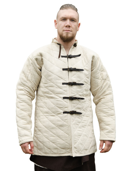 Gambeson imbottito con fibbie, colore...