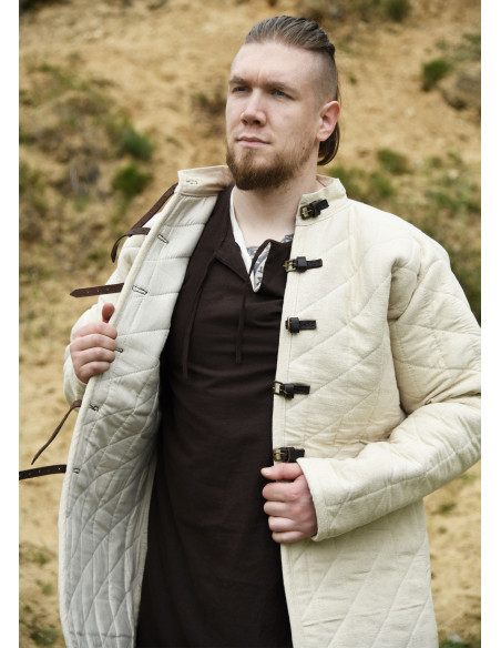 Gambeson imbottito con fibbie, colore...