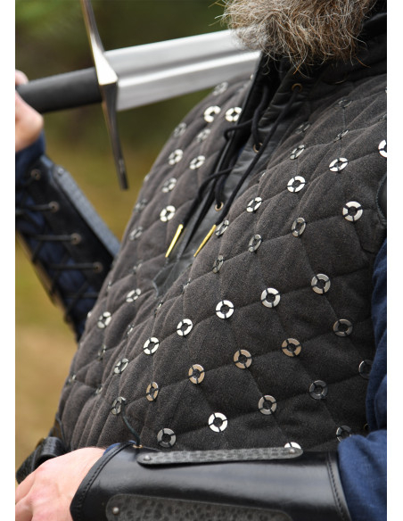 Gambesón medieval senza maniche...