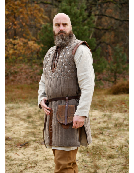 Gambesón medieval senza maniche...