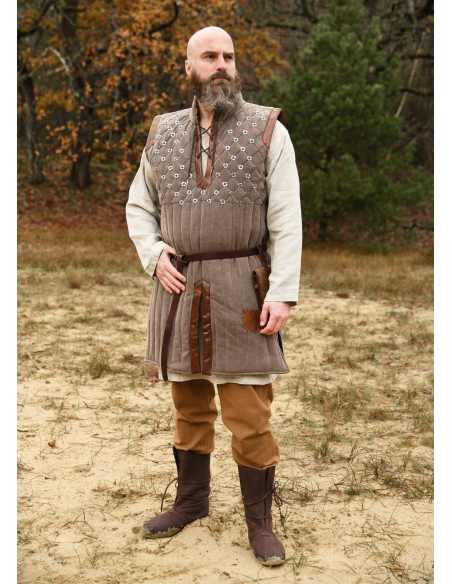 Gambesón medieval senza maniche...