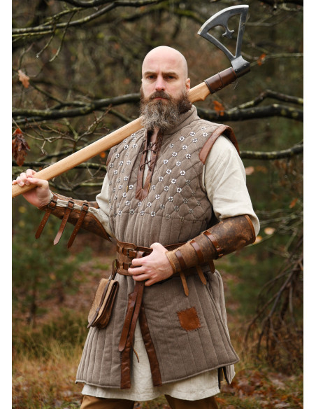 Gambesón medieval senza maniche...