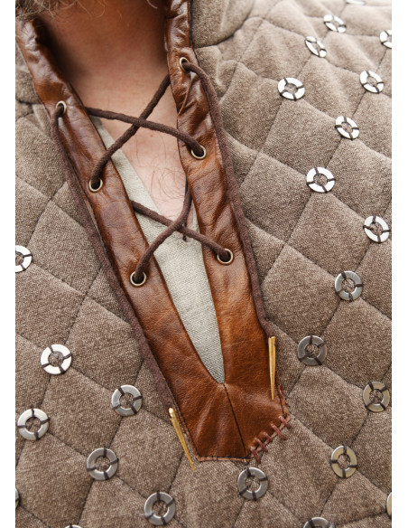 Gambesón medieval senza maniche...