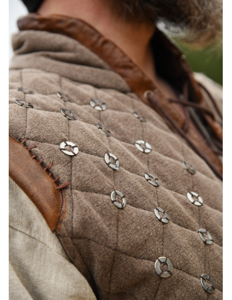 Gambesón medieval senza maniche...