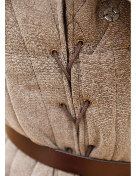 Gambesón medieval senza maniche...