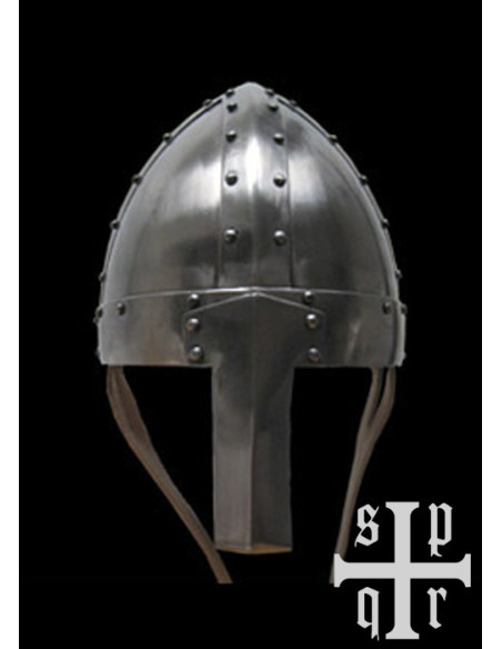 Elmo medieval tipo Spangenhelm con...