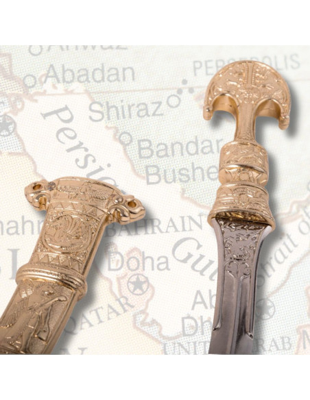 Pugnale persiano con fodero VI secolo...