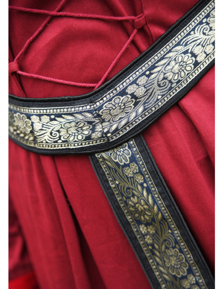 Cintura medieval decorata a Y, colore...