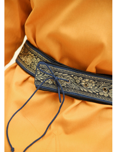 Cintura medieval decorata a Y, colore...