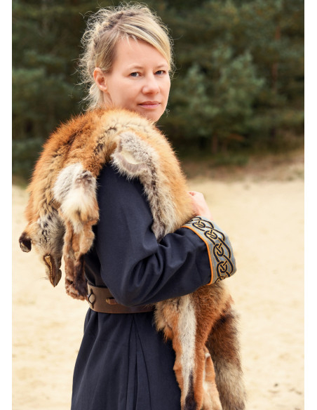 Abrigo vichingo ricamato modello...