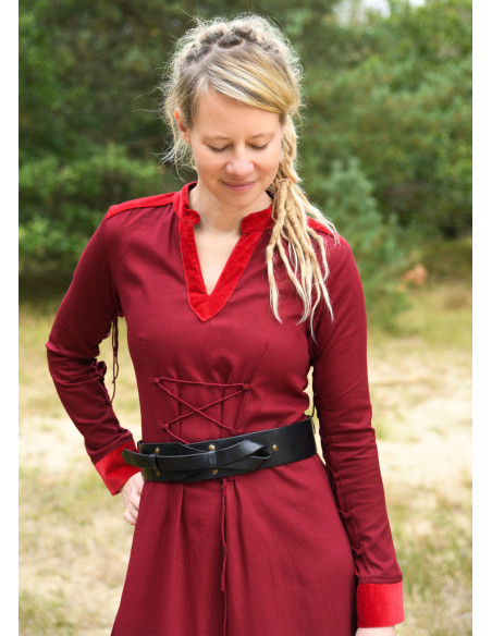 Vestito medieval lungo modello Meira,...