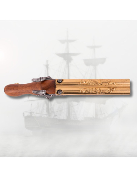 Pistola a due canne di percussione...