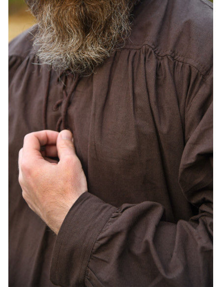 Camicia medieval in cotone modello...