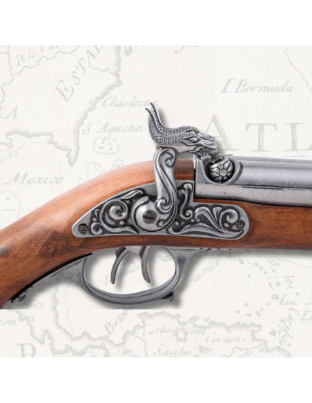 Pistola a due canne a percussione...