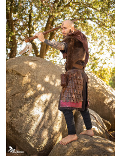 Tassets o Escarcelas Varego, marroni (coppia)