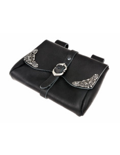 Borsa Medievale Erin con accessori Celtici - nera